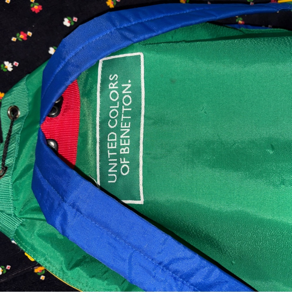 United Colors Of Benetton vintage backpack - Picture 7 of 7